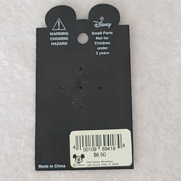 Rare 2002 Disney Around The World Pie Eyed Mickey Mouse Trading Pin Enamel Y2K - Picture 6 of 7